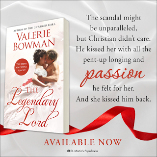 The Legendary Lord by Valerie Bowman- Feature and Review