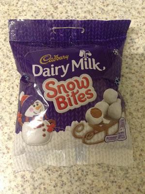 cadbury dairy milk snow bites