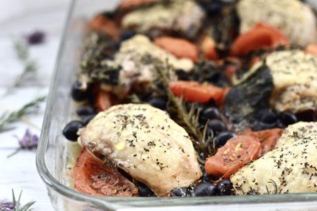 Baked Tomato and Olive Chicken (Paleo, Whole 30, GAPS, SCD, low FODMAP, Gluten Free)