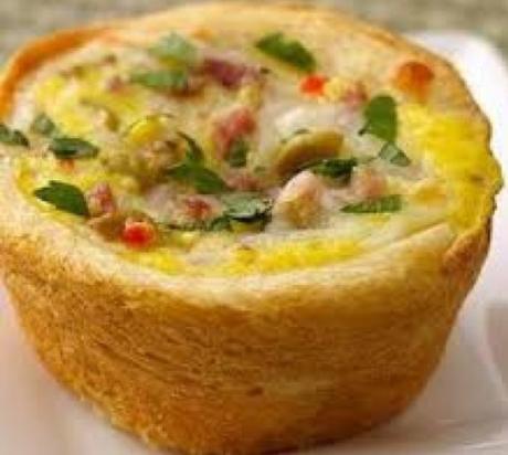 Muffuletta Egg Muffins