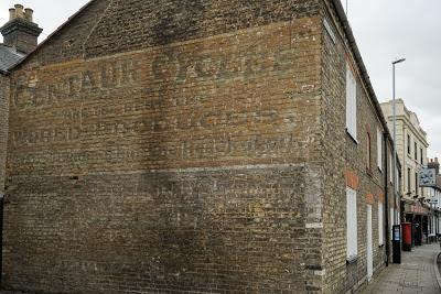 Ghost signs (124): Centaur Cycles, Cambridge
