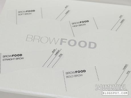 browfood brow transformation system brow arch guide