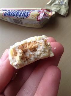 snickers white chocolate