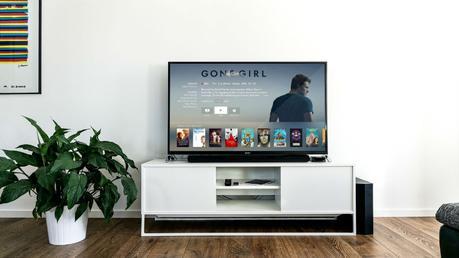 smart home appliances - tv living room