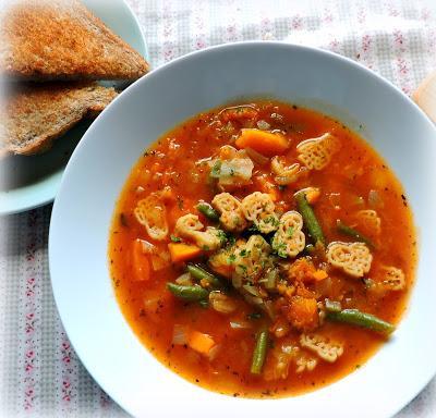 Little Minnions Vegetable Soup