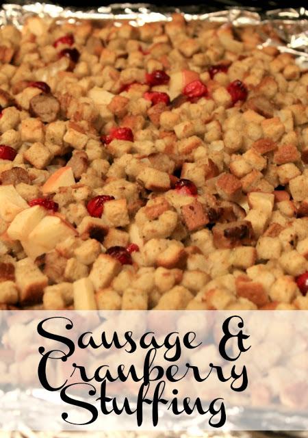 Sausage & Cranberry Stuffing