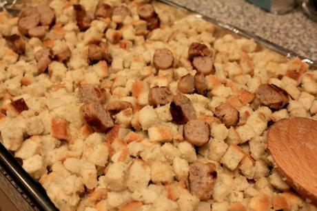 Sausage & Cranberry Stuffing