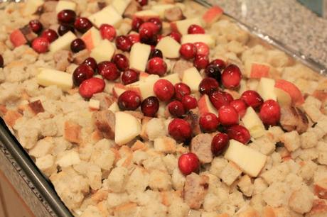 Sausage & Cranberry Stuffing