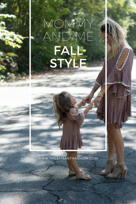 Mommy and Me fall style