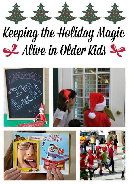 Keep The Holiday Magic Alive in Older Kids