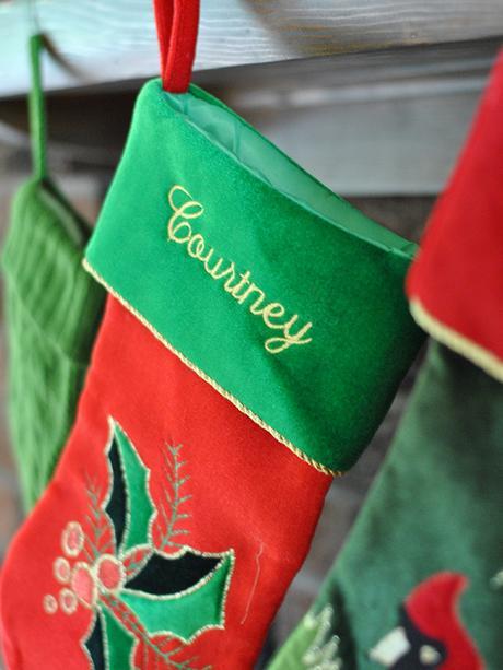 personalized christmas stocking