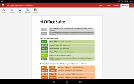 OfficeSuite 8 + PDF to Word - screenshot