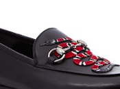 All: Gucci Brixton Snake-Appliqué Loafers