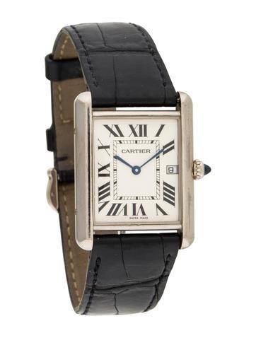 In This Corner… Cartier tank watch