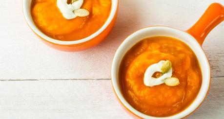 Coco-Ginger Carrots Pumpkin Soup