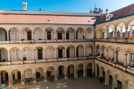 Arcade Castle at Litomysl, Czech Republic