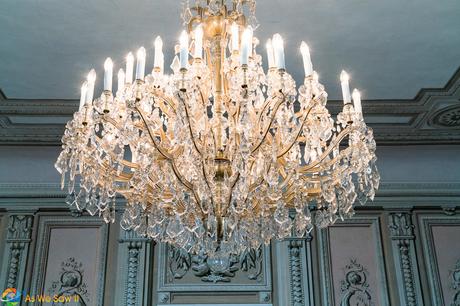 Chandelier in Litomysl Castle