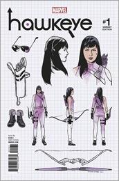 Hawkeye #1 Cover - Romero Design Variant