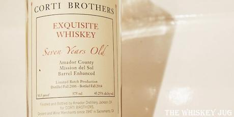 Corti Brothers Exquisite Whiskey Label