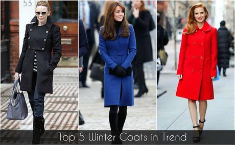 Top 5 Winter Coats in Trend