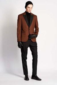 Whoever said black and brown don't go together, had obviously not seen this ensemble by Hardy Amies.