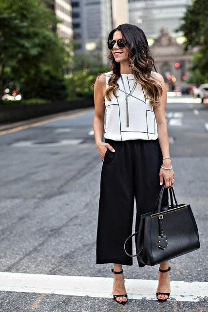 TIPS TO STYLE WIDE LEG CROPPED PANTS