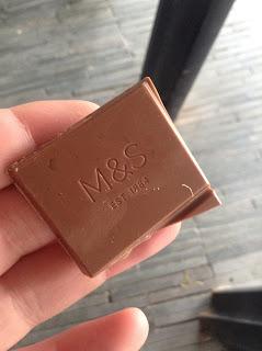 M&S Salted Butterscotch & Maple Syrup Milk Chocolate