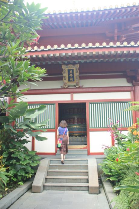 Rooftop Garden and the Giant Prayer Wheel