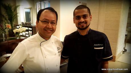 Executive Chef Suprabhat Roy & Sous Chef Amit Kumar