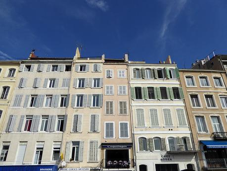 Port side buildings marseille