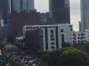 100,000 March Protest Trump Angeles