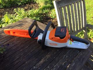 Product Review:  Stihl Compact Cordless Chainsaw MSA 120 C
