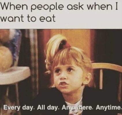 15 Memes for those who love food