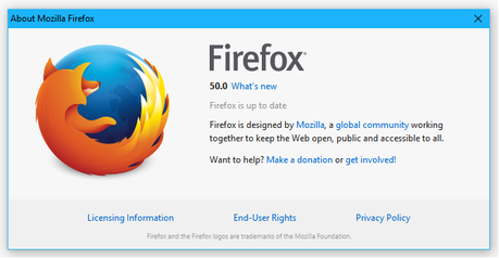 Firefox 50 : Performance Upgrade, Emojis & New Features