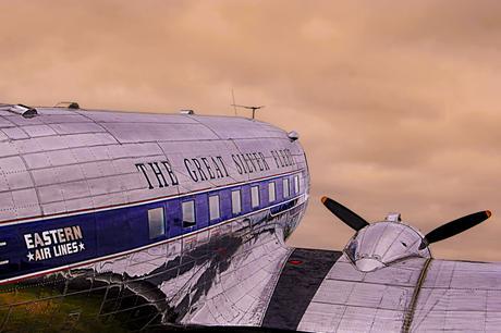 The Silver Fleet, American Airlines Vintage Jet.