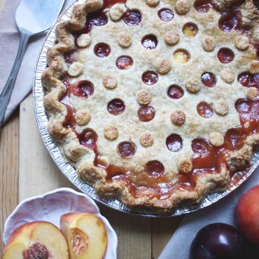 Peach Plum Pie