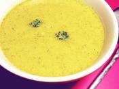 Creamy Broccoli “Cheddar” Soup VeganMoFo 2016