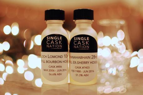 Whisky Reviews – Single Cask Nation Loch Lomond Cask #486 and Bunnahabhain Cask #7403