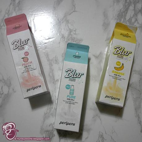 Real Life Filtering Made Possible With PERIPERA Blur Pang Milk Blur Creams!
