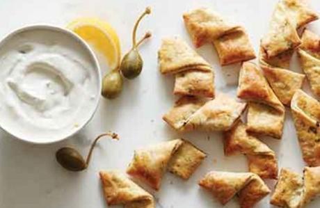 Horseradish-Dill Pastry Crackers