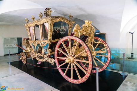 Chariot used by the Archbishop