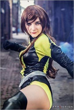 Musable Cosplay as Silk Spectre (Photo by Affliction Cosplay Photography)