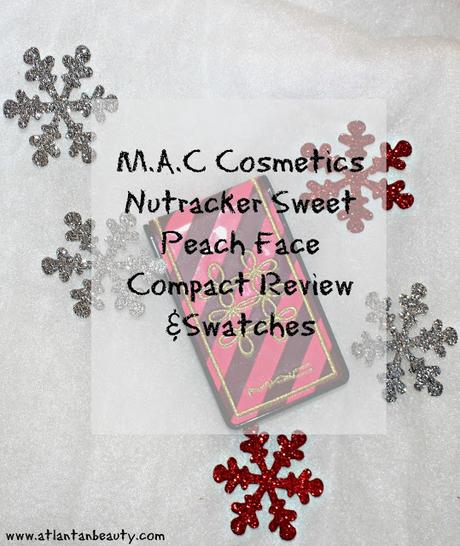 M.A.C Cosmetics Nutcracker Sweet Peach Face Compact