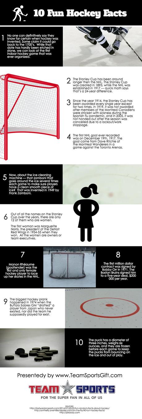10 fun hockey facts