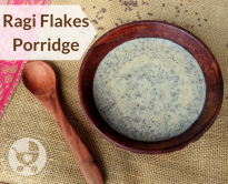 Ragi Flakes Porridge Recipe