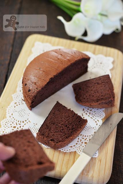 Cocoa Cotton Soufflé Sponge Cake 可可棉花蛋糕