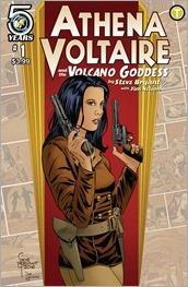 Athena Voltaire & The Volcano Goddess #1 Cover Athena Voltaire & The Volcano Goddess #1 Cover