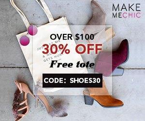 Save 30% on Shoes orders of $100 or more at MakeMeChic. Use code SHOES30. Sale ends soon