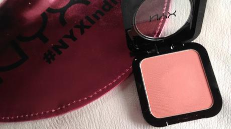 NYX HD BLUSH IN AMBER REVIEW