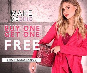 Buy 1, Get 1 Free on Clearance at MakeMeChic! Valid 11/7 - 11/21